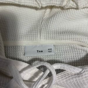 TNA Hooded Waffle Long Sleeve